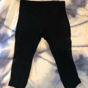 RBX black crop leggings